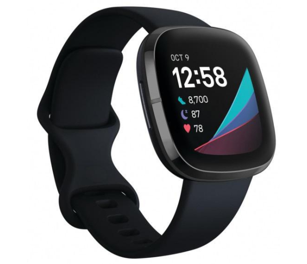 Google Fitbit Sense czarny + Fitbit Premium - 587725 - zdjęcie